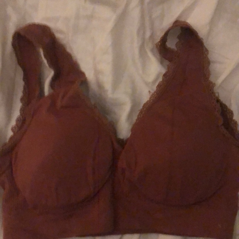 Large copper colored bra